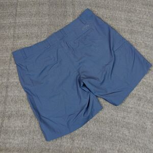 Callaway Shorts Mens 42 Performance Golf Chino Stretch Flex Blue Patterned